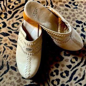 UGG Australia wooden mules